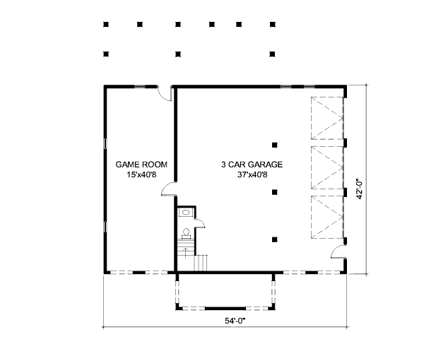lower floor house blueprint
