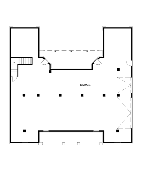 lower floor house blueprint