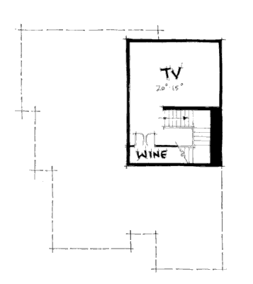 lower floor house blueprint