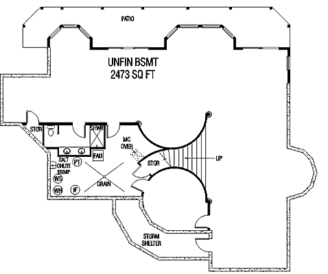 lower floor house blueprint