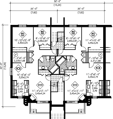 lower floor house blueprint