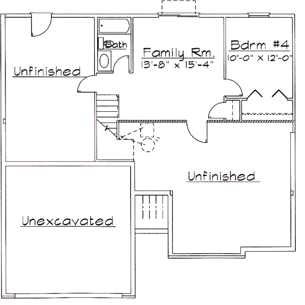 lower floor house blueprint