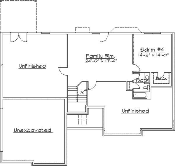 lower floor house blueprint