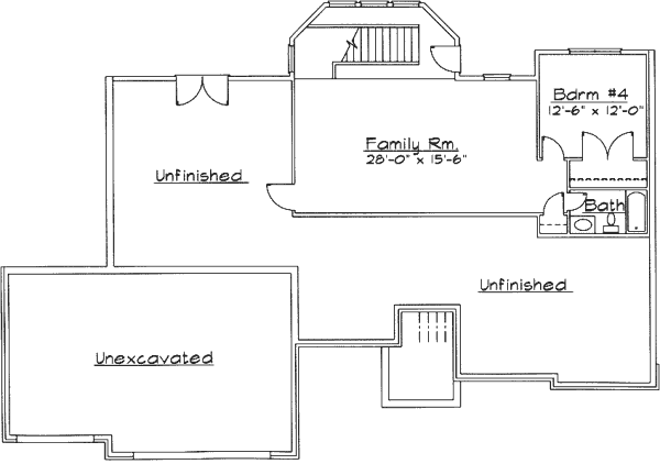 lower floor house blueprint