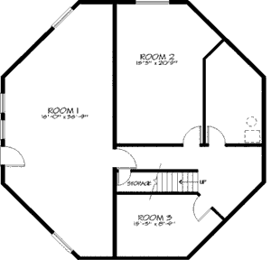 lower floor house blueprint