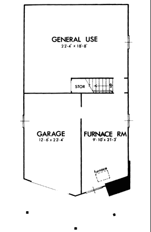 lower floor house blueprint