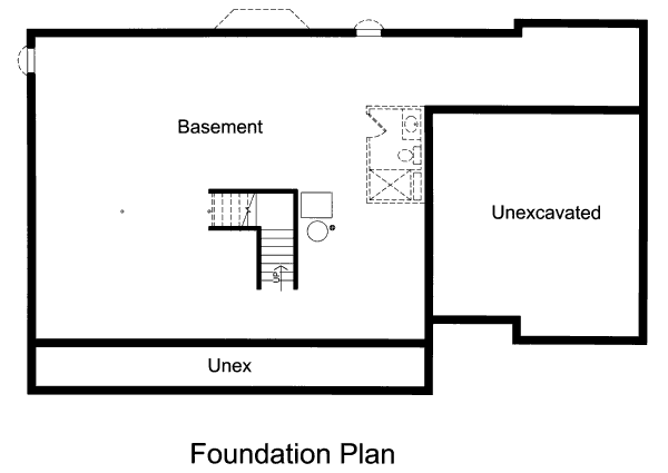 lower floor house blueprint
