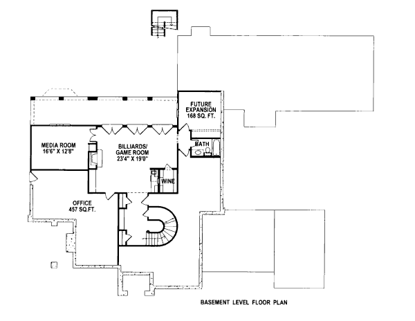 lower floor house blueprint
