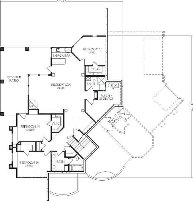 lower floor house blueprint