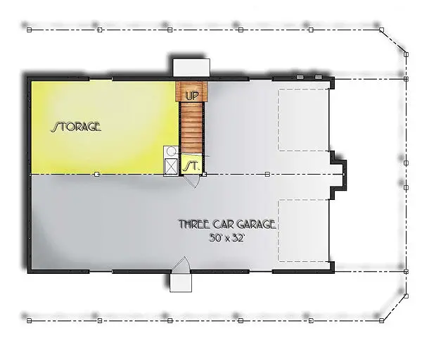 lower floor house blueprint
