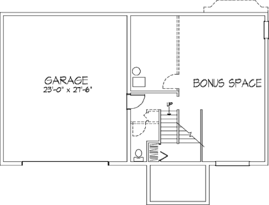 lower floor house blueprint