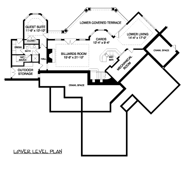 lower floor house blueprint