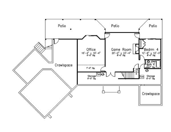 lower floor house blueprint