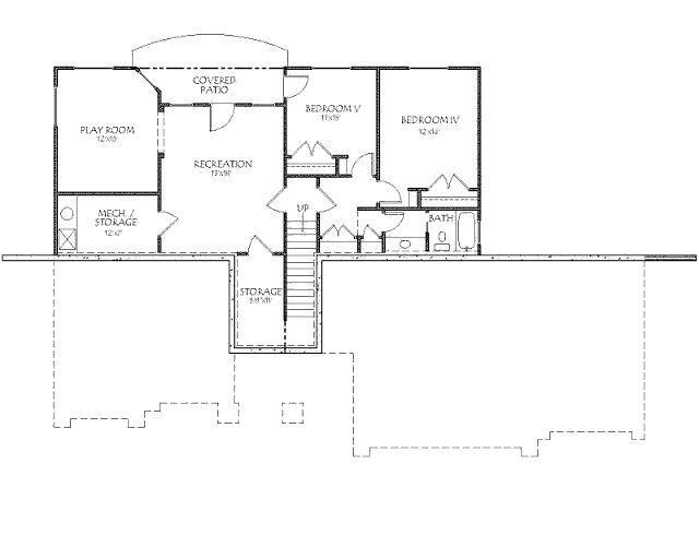 lower floor house blueprint