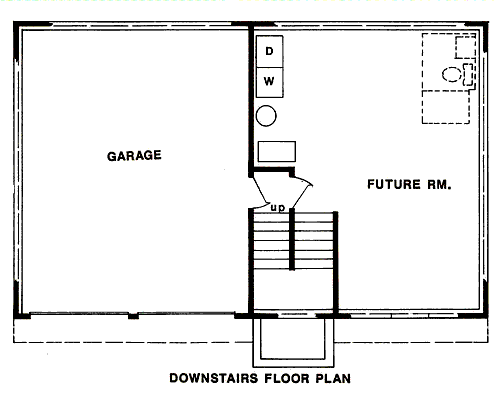 lower floor house blueprint