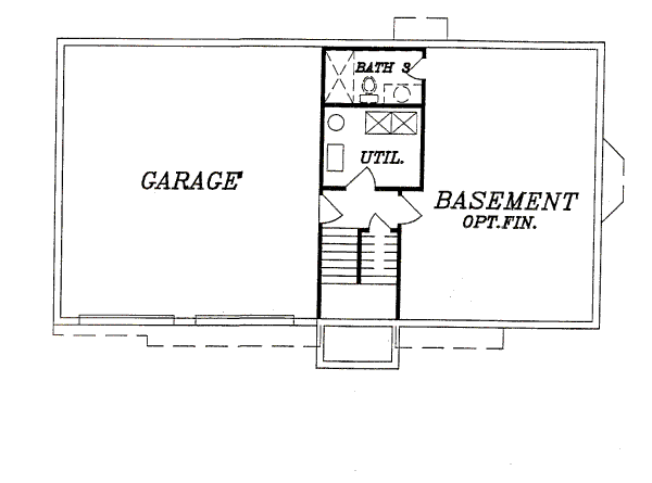 lower floor house blueprint