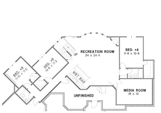 lower floor house blueprint