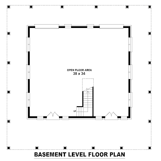 lower floor house blueprint