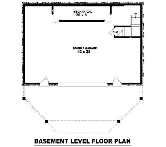 lower floor house blueprint