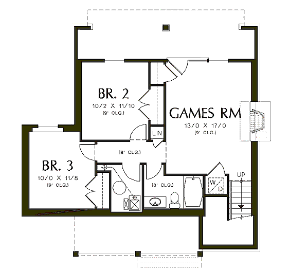 lower floor house blueprint