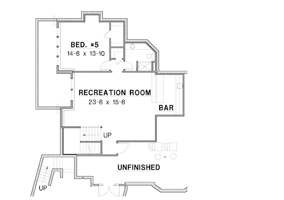 lower floor house blueprint