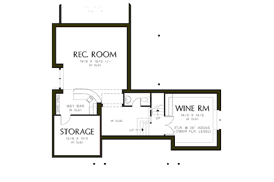 lower floor house blueprint