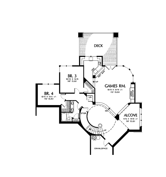 lower floor house blueprint