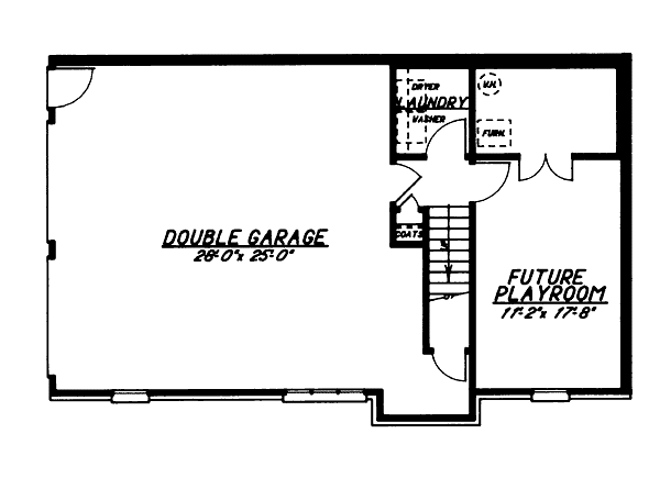lower floor house blueprint