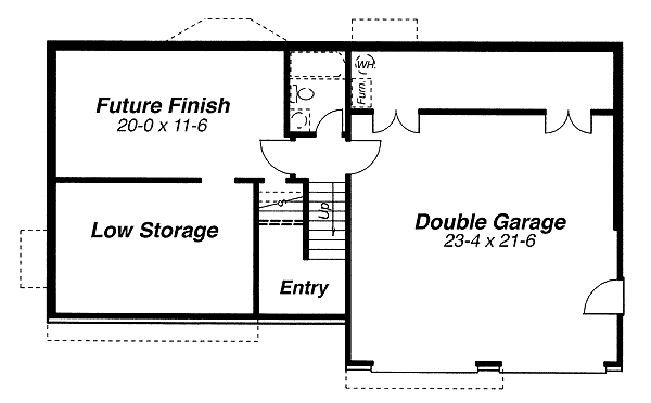 lower floor house blueprint