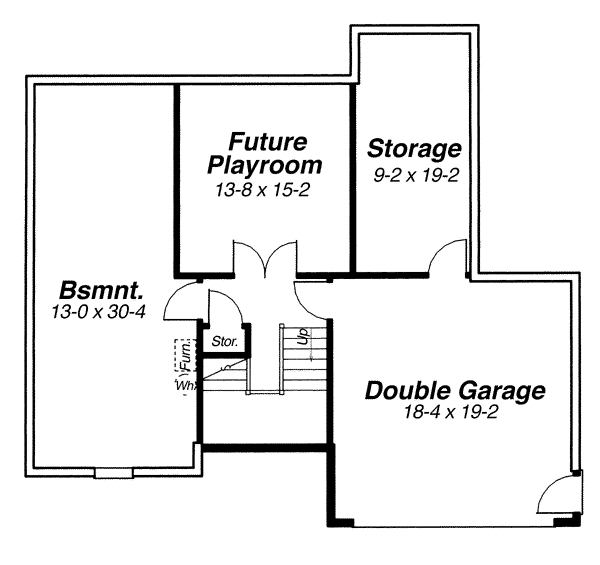 lower floor house blueprint