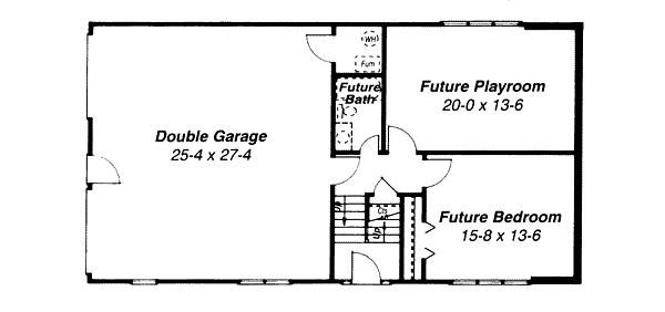 lower floor house blueprint