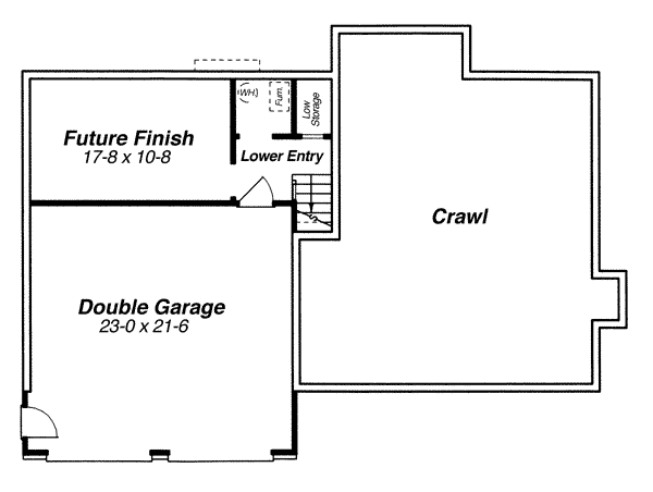 lower floor house blueprint