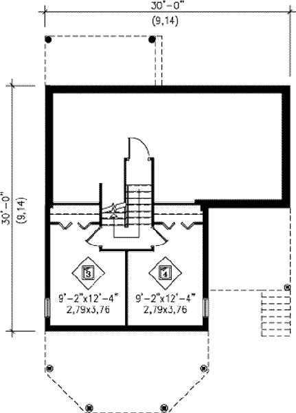 lower floor house blueprint