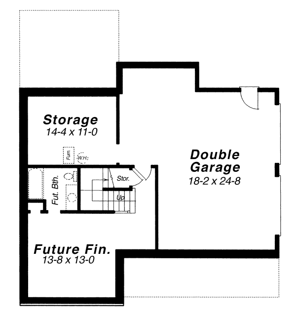 lower floor house blueprint