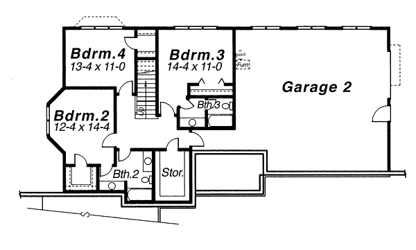lower floor house blueprint