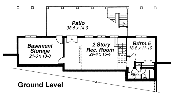 lower floor house blueprint