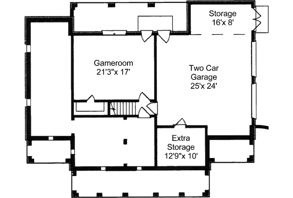 lower floor house blueprint