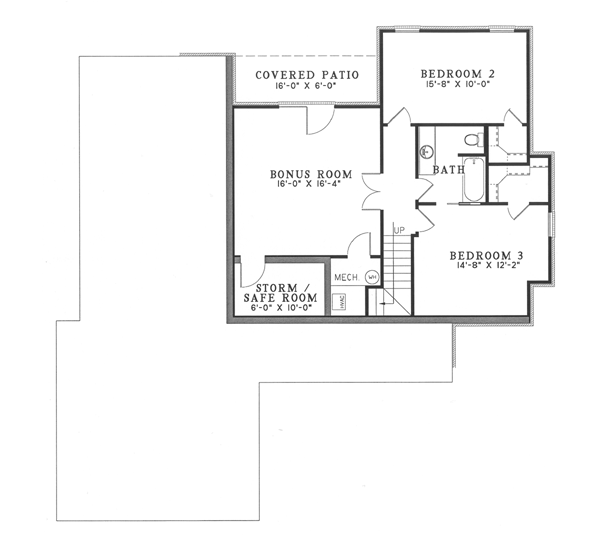 lower floor house blueprint