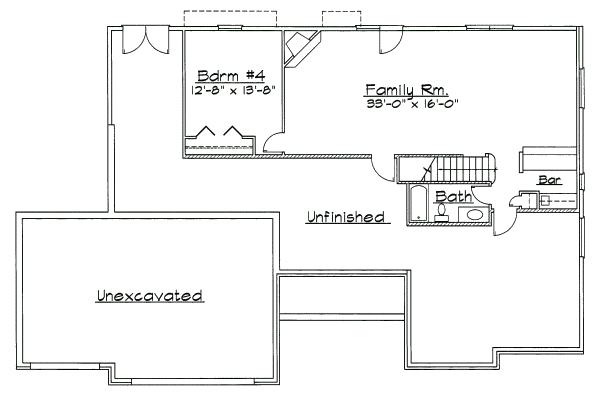 lower floor house blueprint