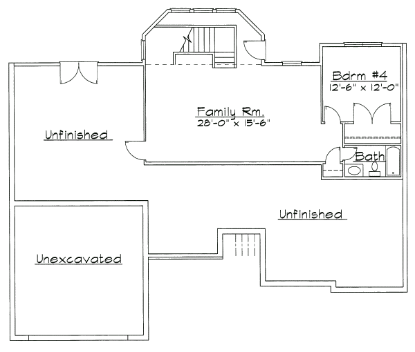 lower floor house blueprint
