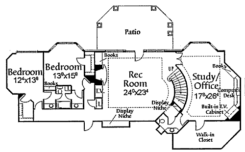 lower floor house blueprint