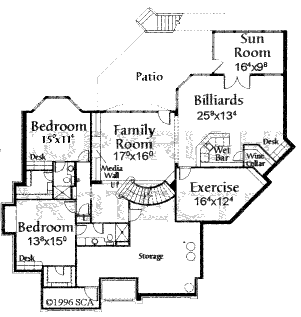 lower floor house blueprint