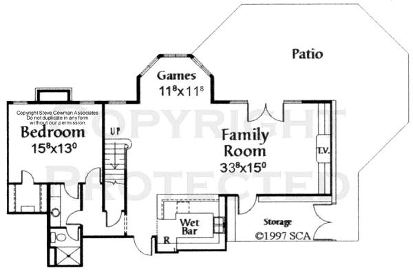 lower floor house blueprint