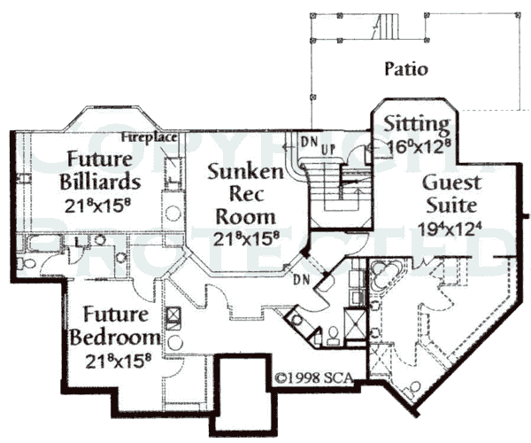 lower floor house blueprint