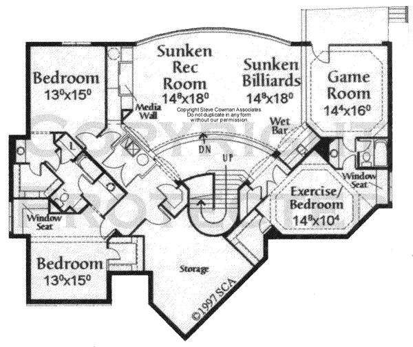 lower floor house blueprint