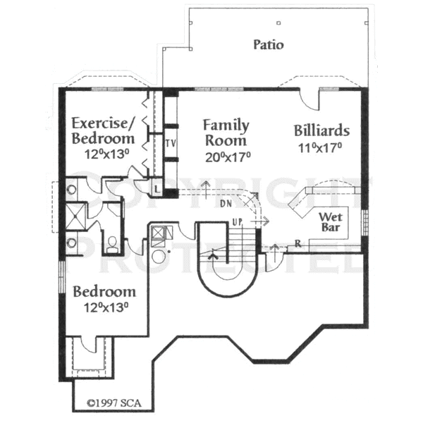 lower floor house blueprint