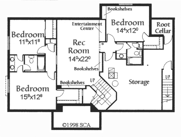lower floor house blueprint