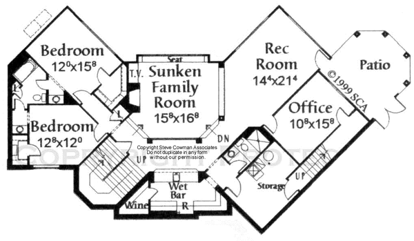 lower floor house blueprint