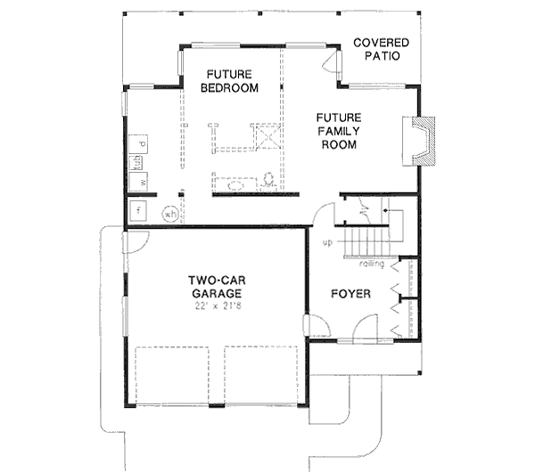 lower floor house blueprint