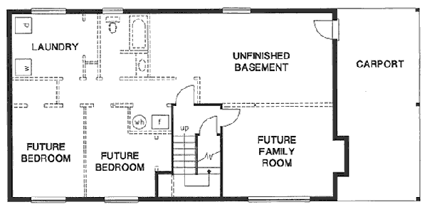 lower floor house blueprint